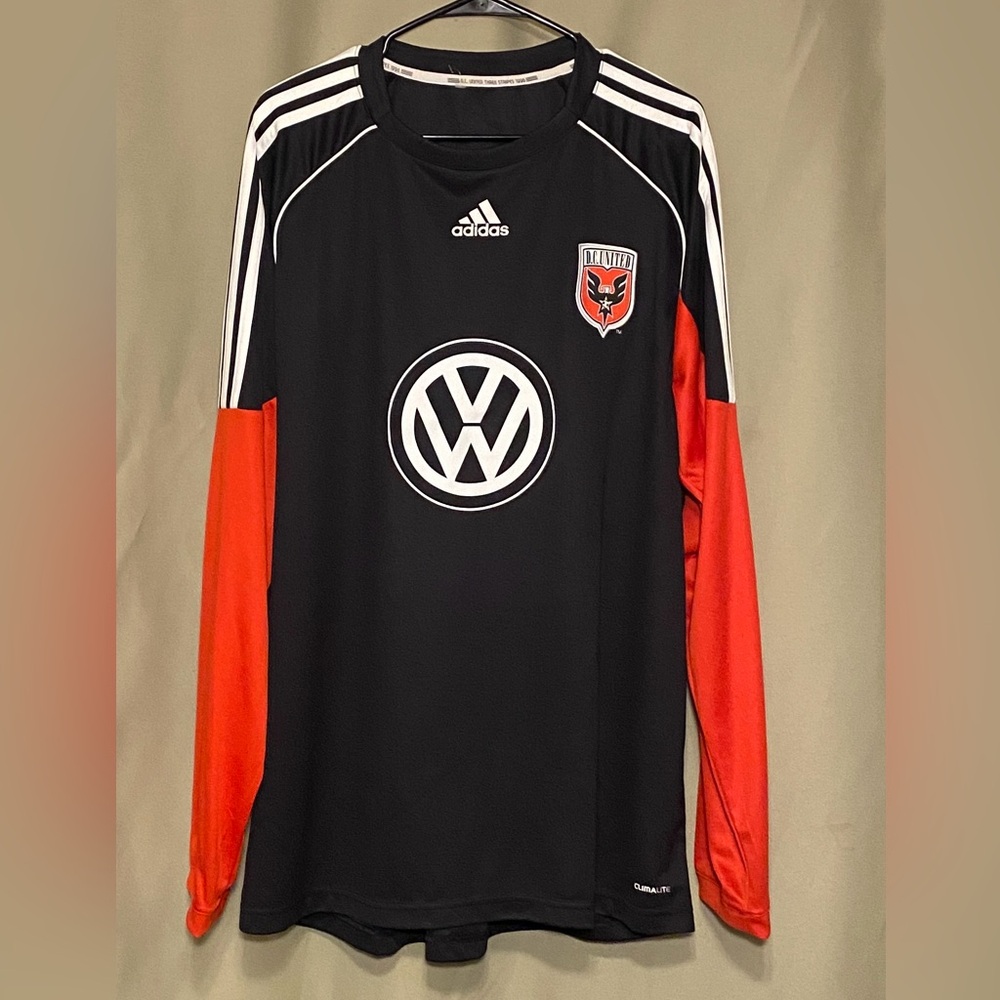 D.C. United Home 2009/10  Tradition Long Sleeve Adidas Jersey MLS Soccer 2XL